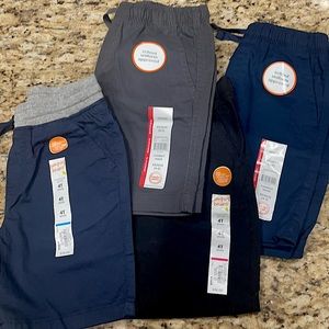 Lot of 4 toddler boy shorts size 4T.